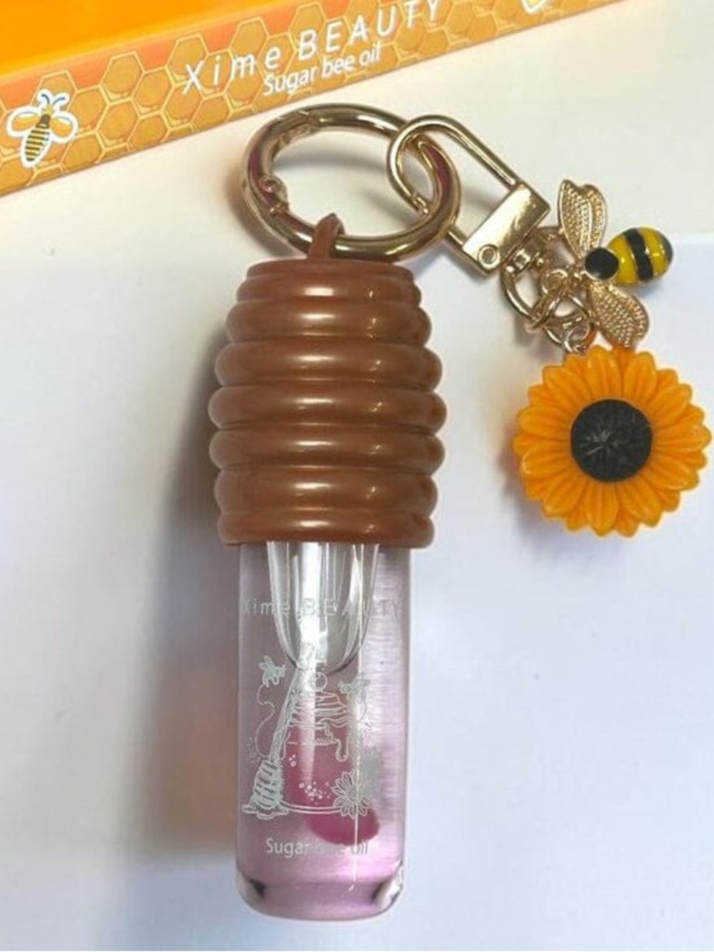 Sugar Bee Lip Oil With Bee Charm